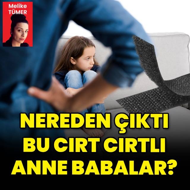 Helikopter ebeveynliğin bir adım ötesi, 'cırt cırtlı' (velcro) ebeveynlik. Anne-babanın yapışkanlık etkisi, çocuğun baş etme kaslarını köreltiyor. 

Hazırsanız, yavaşça o cırt cırtları gevşetiyoruz… 

Melike Tümer kaleme aldı...
haberturk.com/stil/nereden-c…