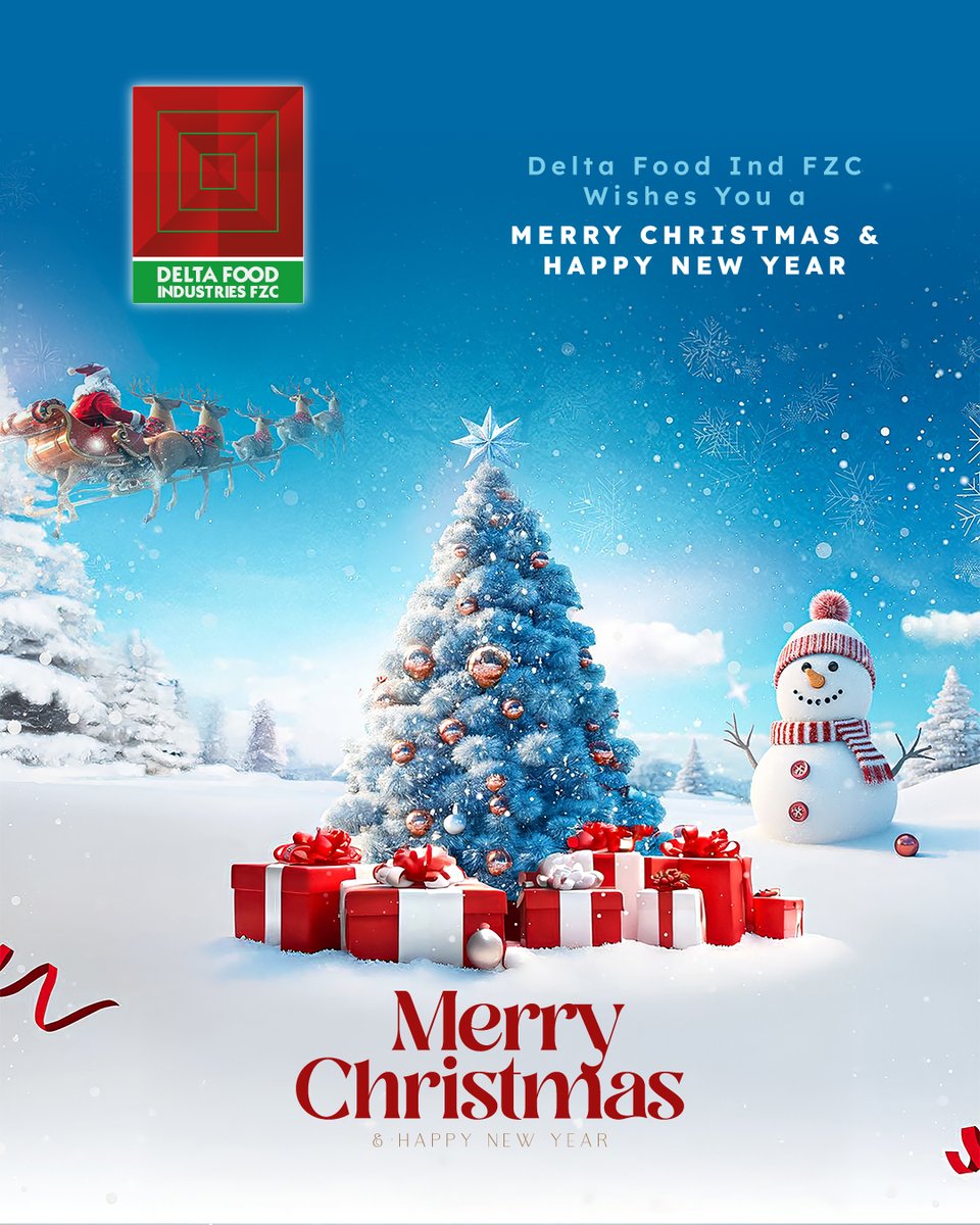 DeltaFood's tweet photo. DeltaFood wishes you a Happy Merry Christmas! https://t.co/hxKd2LYXGJ