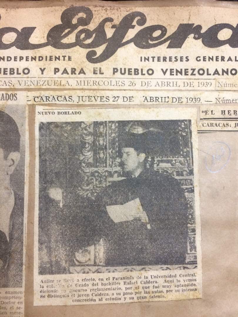 Rafael Caldera | Biblioteca tweet media
