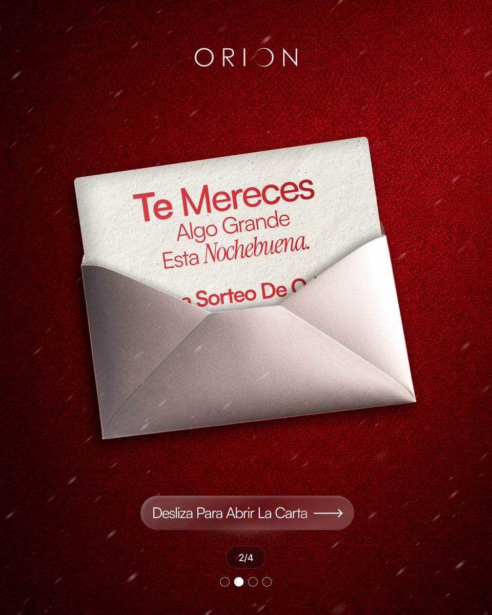 OrionFunded's tweet photo. Ya es Nochebuena. Y este podría ser tu momento para entrar al gran juego.  Ya sabes lo que está en vivo. Es el Mega Sorteo de Orion. Es increíble que podrías terminar con un Rolex en tu muñeca.  
https://t.co/khu4oZeukn

#ChristmasOffer #MegaGiveaway #PropTrading #TradersLife #Xmas2025