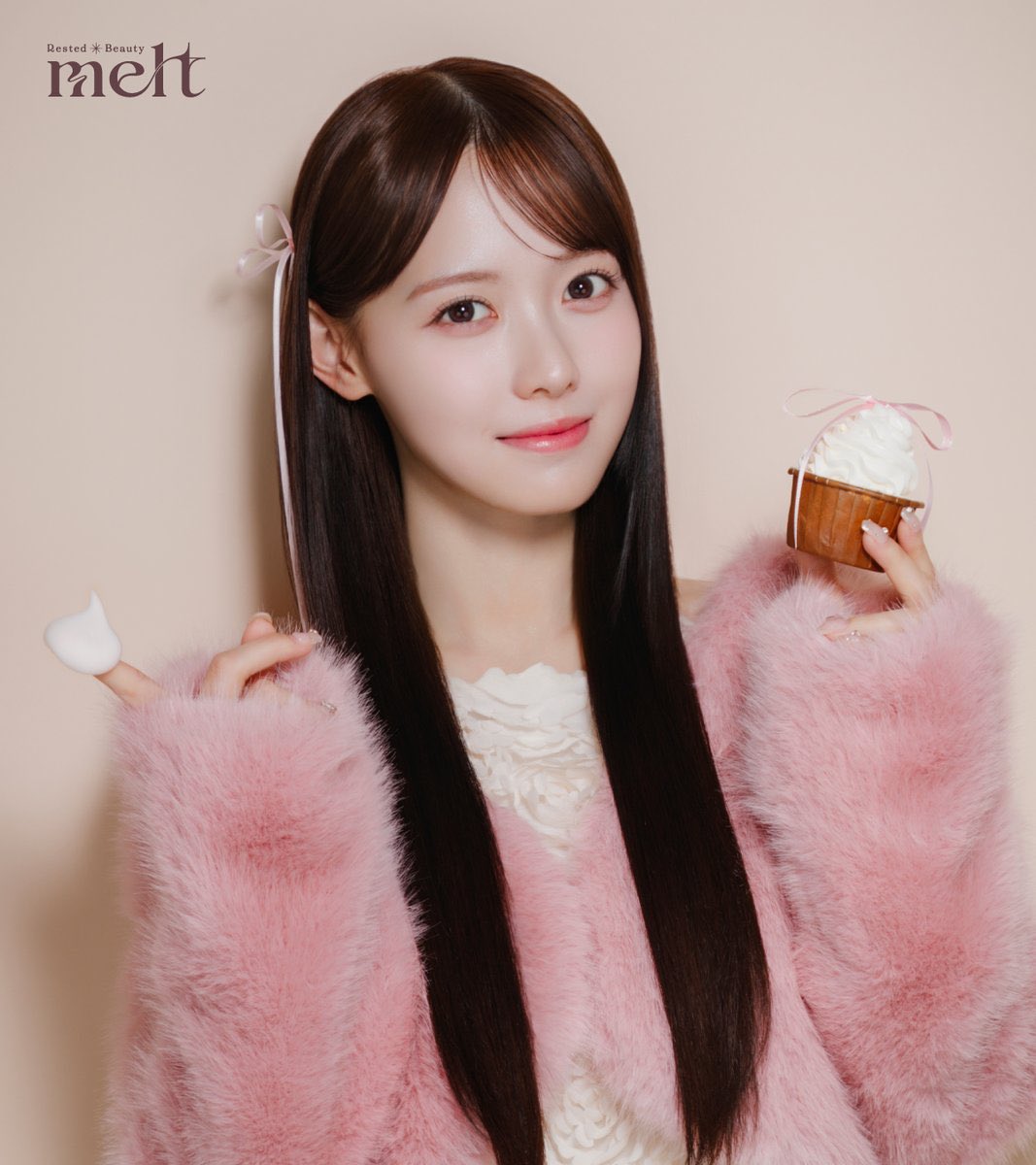 melt × 夢月 冬のアイドル美髪選抜❄️🎀🤍 高嶺のなでしこ 松本ももな