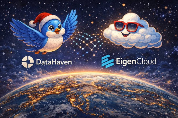 SatoshiCodes's tweet image. Trust can’t be an afterthought in AI. EigenLayer provides the verification layer, DataHaven secures verifiable storage, together powering trustworthy automation.
@DataHaven_xyz @eigencloud