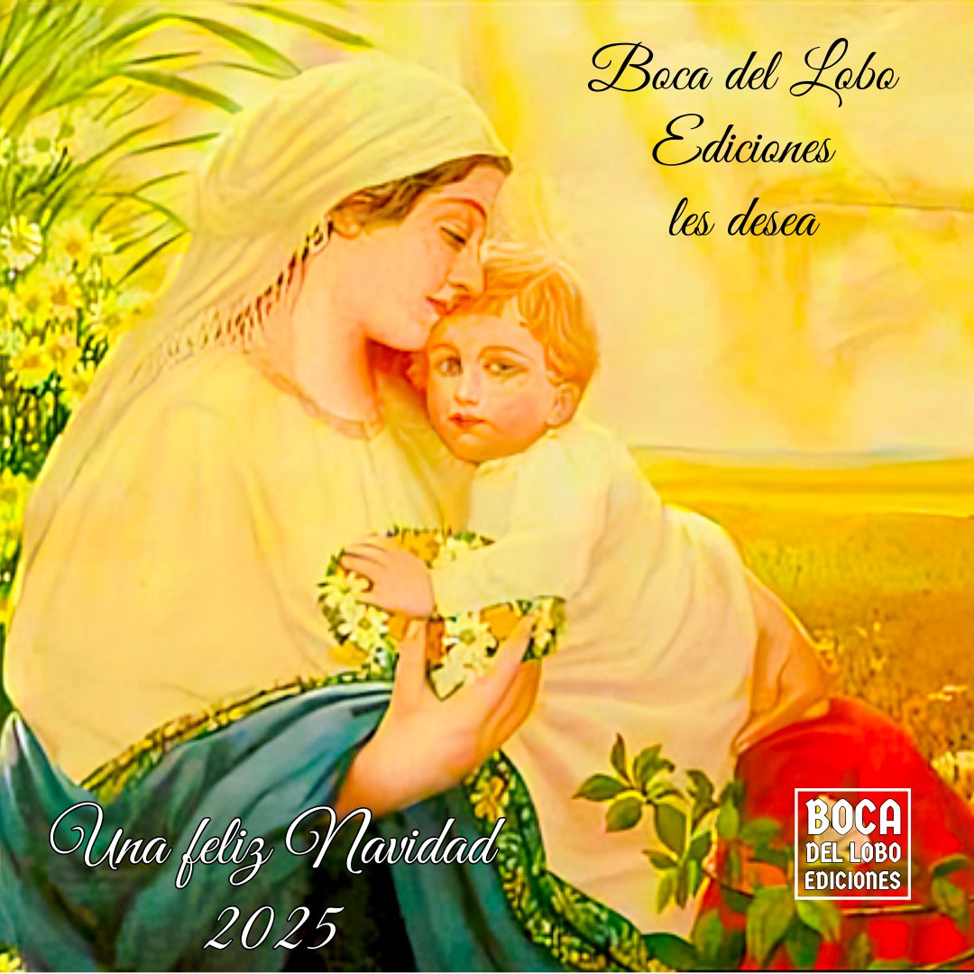 BocaEdiciones's tweet image. Navidad en Boca del Lobo Ediciones.
Nuestros mejores pensamientos para nuestros lectores.
Tengan ustedes unas felices fiestas .