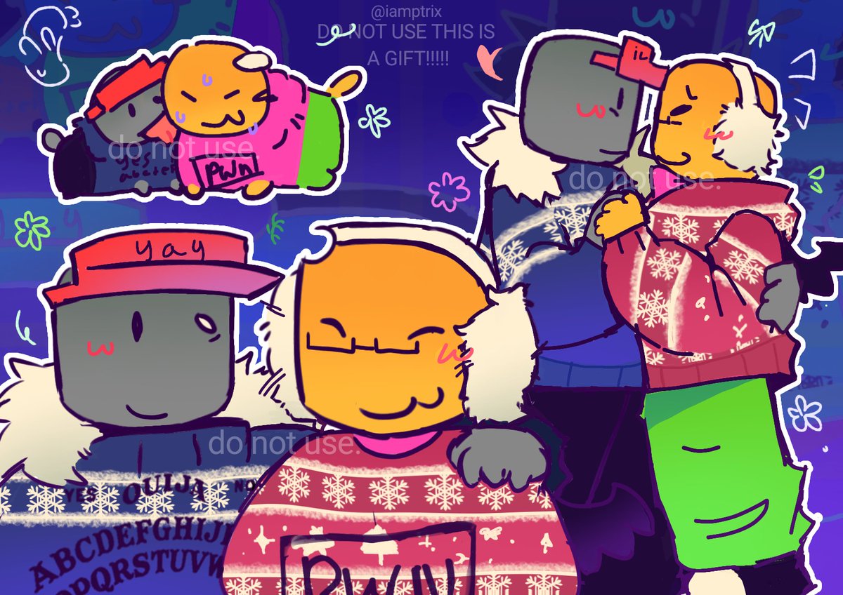 Iamptrix's tweet image. Hello @eveningdawnn  ❤️❤️

#badthingsroblox