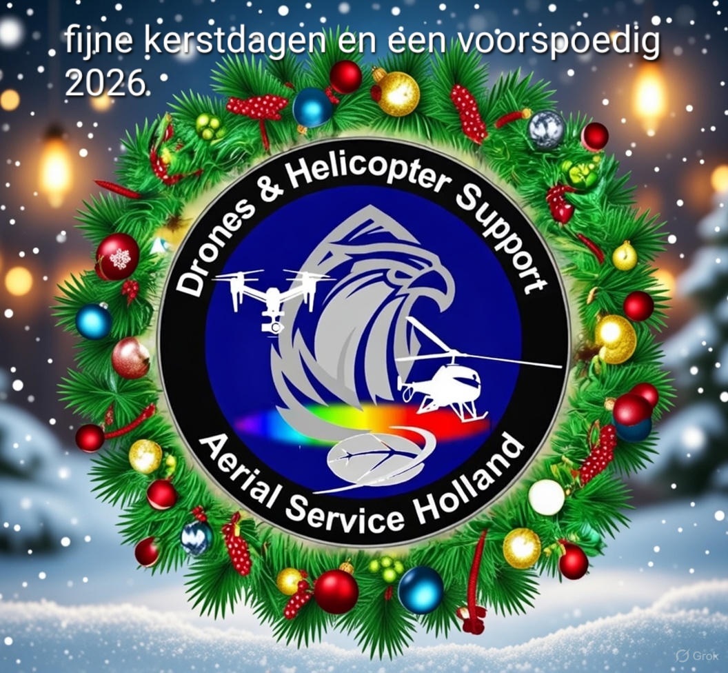 Aerial Service Holland wenst iedereen..