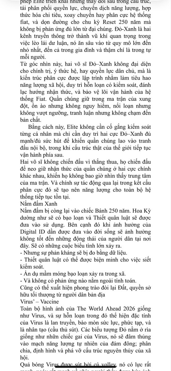 realWindDollar's tweet photo. 08/30 PHÂN TÍCH THE WORLD AHEAD 2026 [02] ( Sưu Tầm )

 #theeconomist #elite #matrix https://t.co/B7TIAWKoP2