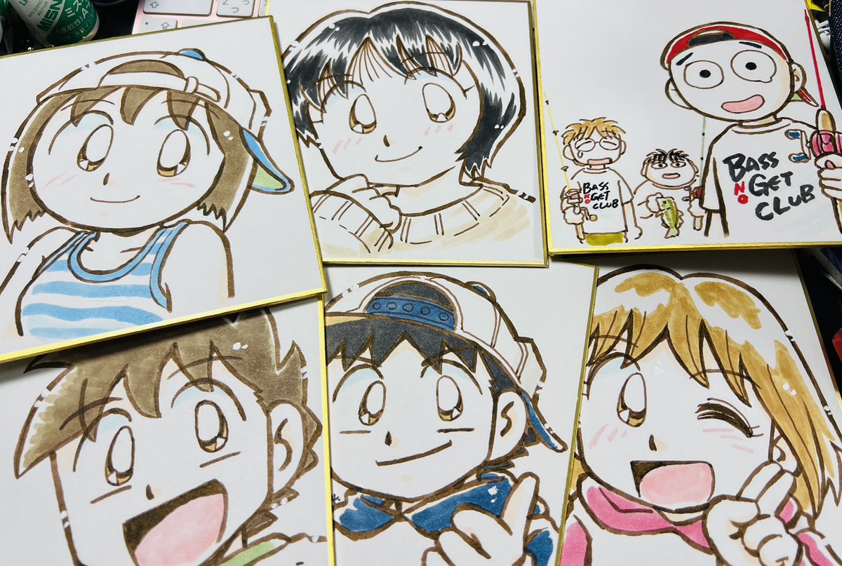 色紙当選者決定!!】 期間限定「Mr.釣りどれん」オリジナルグッズ購入者