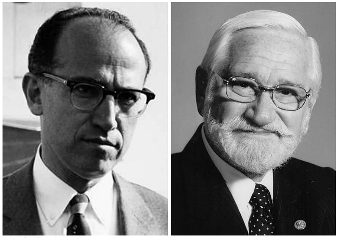 2 judíos = 2 vacunas = 0 codicia.
Ciencia y ética al servicio de la humanidad.
Albert Sabin (nacido como Abram Saperstejn, 1905–1993), virólogo judío polaco, huyó del antisemitismo en 1921. Desarrolló la vacuna oral contra la polio, la famosa vacuna Sabin. ¿Lo mejor? No la