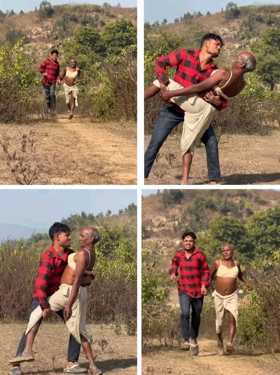 बुजुर्गों का काम होता है
भटके हुए नौजवानों को सही रास्ता दिखाना
पर आजकल दादाजी <a href="/Manishjsr1911/">मनीष सिंह</a> जी
आश्लील रीलस बनाकर बच्चों  को गलत रास्ते पे ले जा रहे हैं
😂😂😂
 #photo #reel