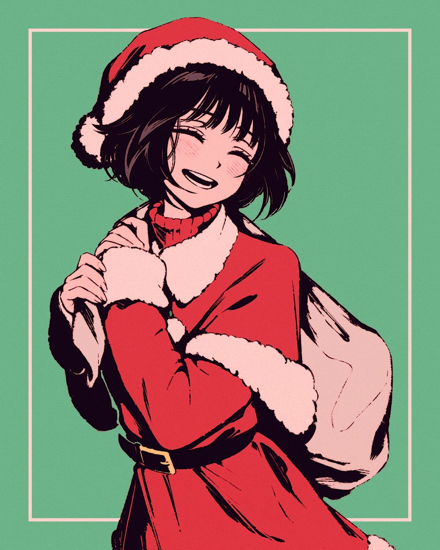 moshimoshibe's tweet image. Christmas Kaoruko