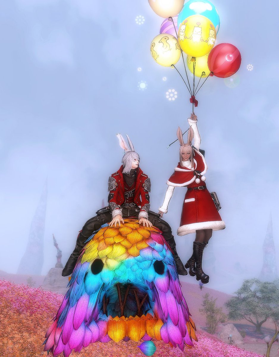 jam_kun_mhf's tweet photo. メリクリ！
みんなもハッピーに過ごせますように✨

#FF14 #うさお https://t.co/gXsu5L3t90