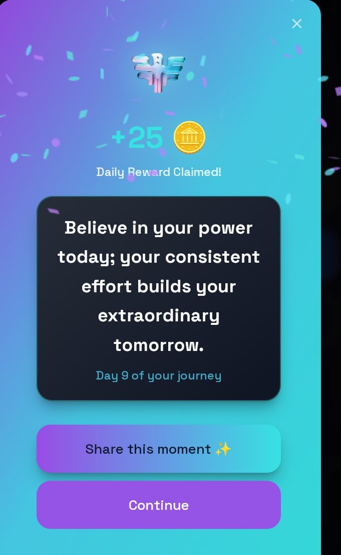 MCRATToken's tweet image. Day 9 of the Nige journey ✅
“Believe in your power today; your consistent effort builds your extraordinary tomorrow.” 
Every step forward with $NIGE brings you closer to real rewards and long-term value
Stay consistent, stay winning.  
#Nige @NigeNest @NigeOfficial @NigePredict