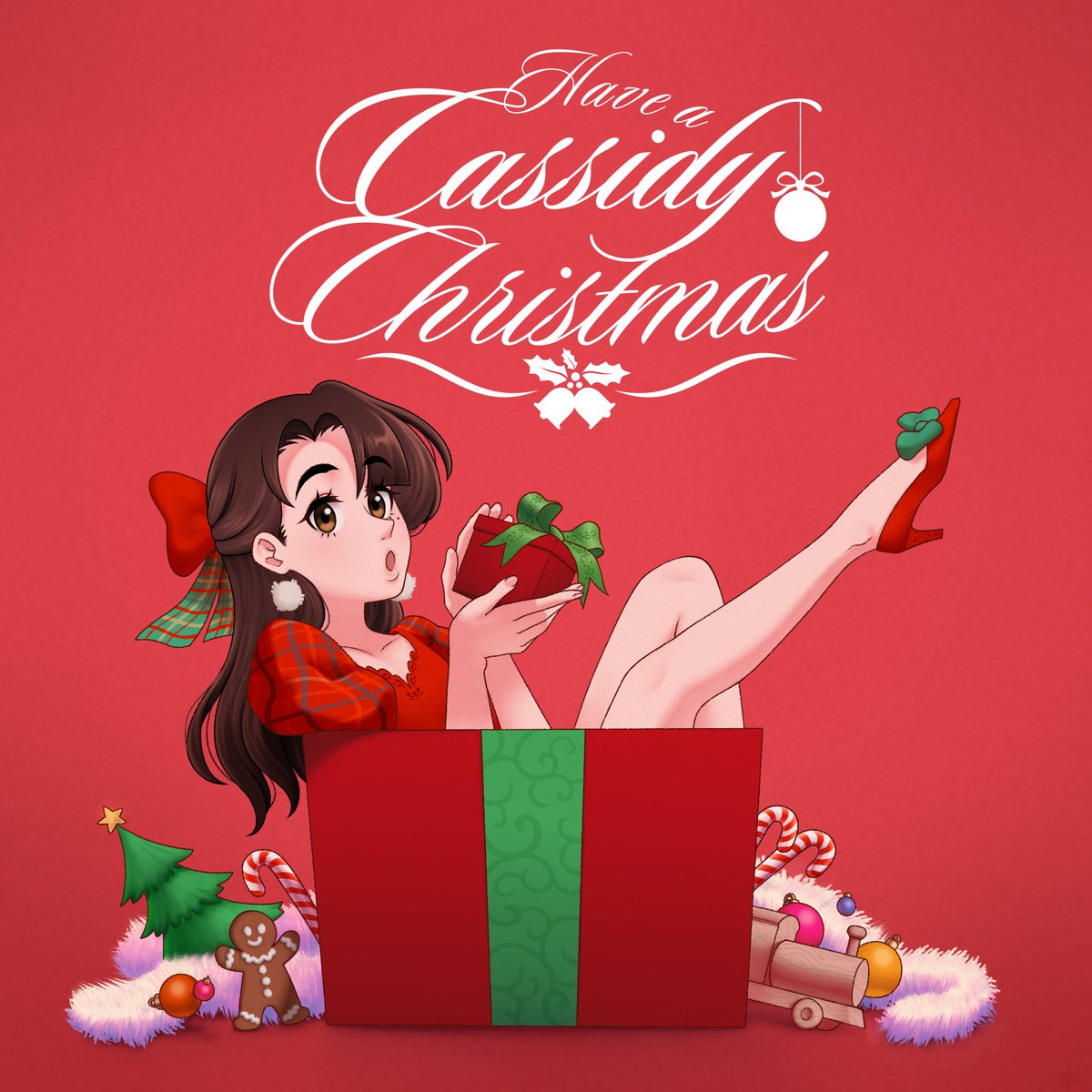 Ra_sketch's tweet photo. OF COURSE Cassidy recorded a Christmas album!
Have a Cassidy Christmas!

#Arpigeon #MerryChristmas #MerryChristmas2025 https://t.co/HSZMvzE0es