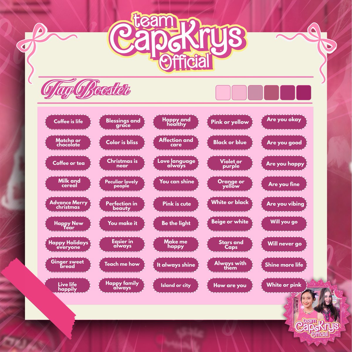 gaehyesu's tweet image. Tag Booster Six

keep tweeting!!!

MIYERry CAPKRYSMAS