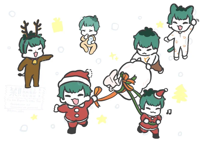 冬のちぃササつめあわせ 幼児化