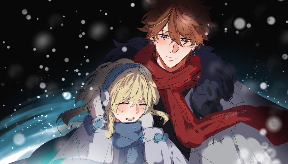 bubble_sen's tweet image. Merry Christmas ❄️ #chilumi