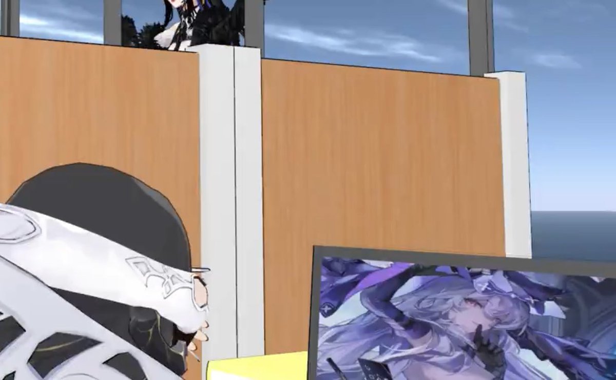 Knightwalker727's tweet photo. @OmegaAdvent1 Nice wallpaper, Constance. Very cultured 😏 https://t.co/lQ0vaK2Bmz