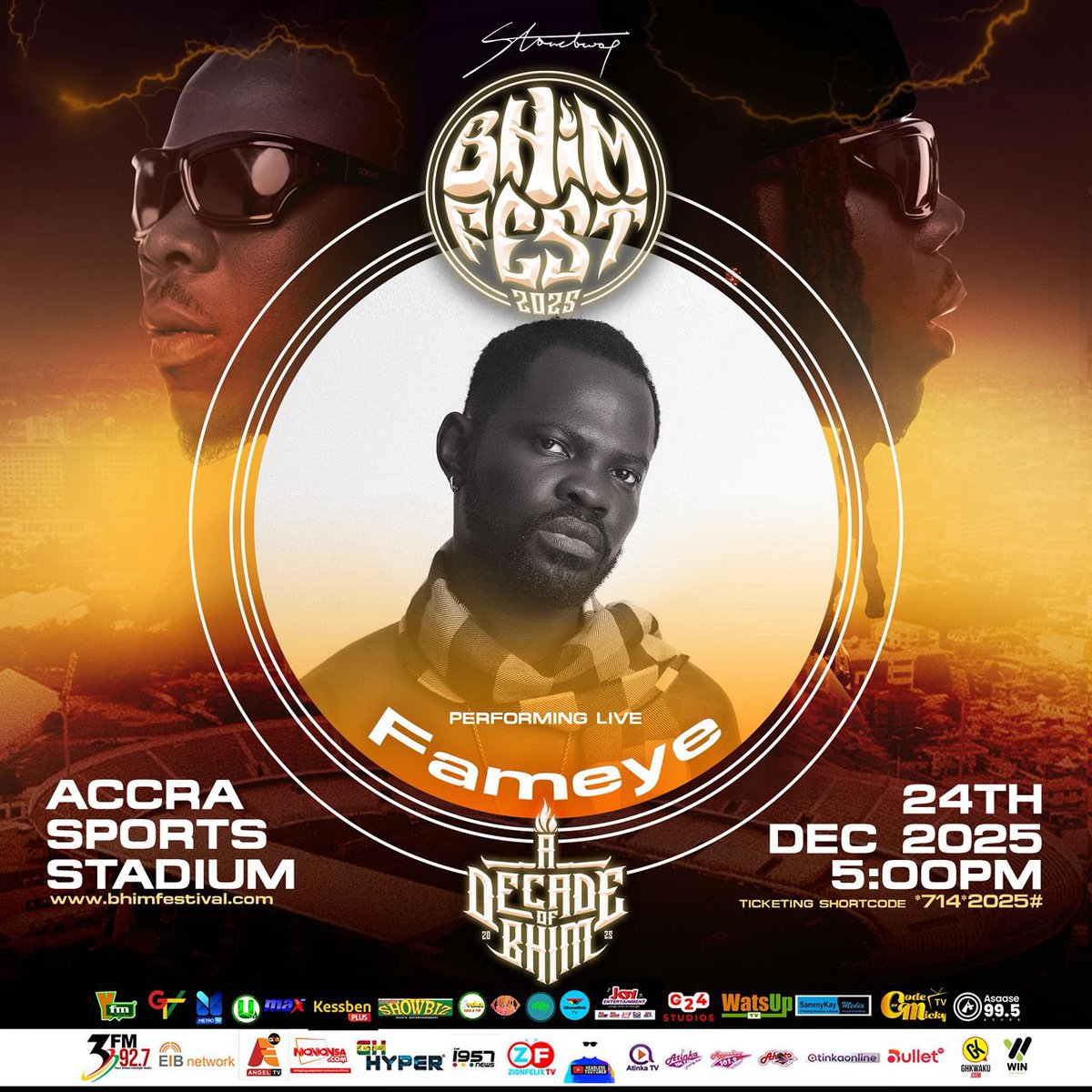 👌Activation tonight for Bhimconcert🇬🇭