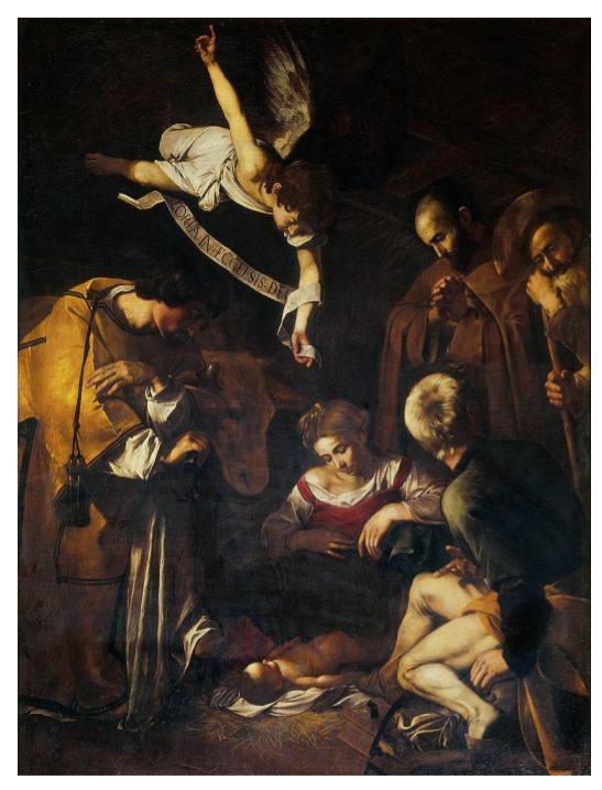 Interesting Artist Fact: 

Caravaggio’s painting, “Nativity with St Francis and St Lawrence,” which was painted in 1600, happens to also be one of art history’s great mysteries. It was stolen from Palermo, Italy’s Oratory of Saint Lawrence in 1969. (1/2)