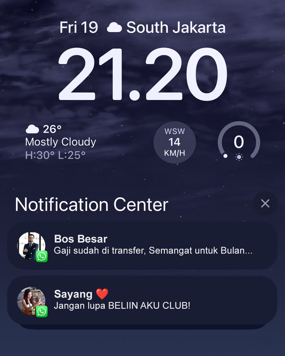 TIBA-TIBA BANGET DAPET NOTIF INI 😎 Untungnya selalu sabar bareng CLUB!