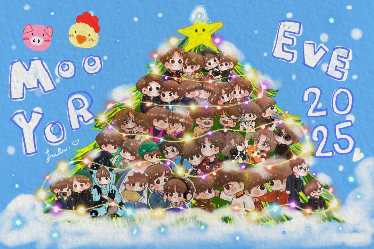 ขอบคุณหยิ่นวอร์ที่มอบความสุขให้พวกเราเสมอมา ต้นไม้ที่หยิ่นวอร์ปลูก เติบโตมาอย่างดีเลย รักนะงับ 
🎄✨️🫶🐽🐤
สุขสันต์วันหมูยออีฟ ~ 

#MOOYORSEVE2025xYINWAR
YINWAR MOOYORSEVE 2025
#yinyin_anw #warwanarat #หยิ่นวอร์ #YINWAR
