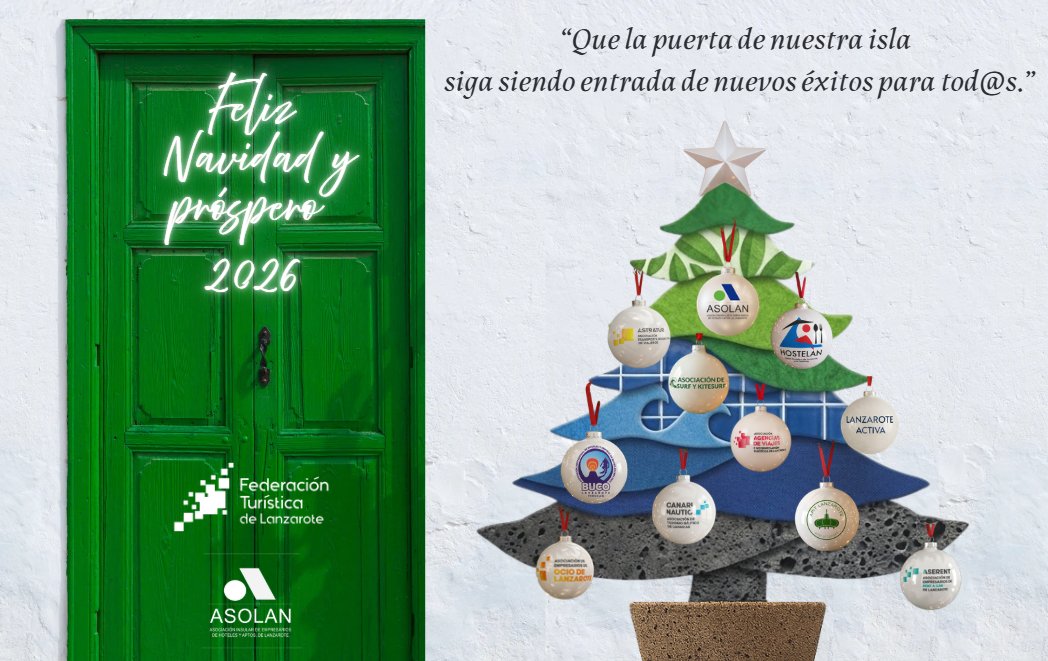 Asolan's tweet image. Desde Asolan y @federacion8lnzt    agradecemos a todas las personas que hacen posible que nuestra isla brille. 💫

Les deseamos una Feliz Navidad 🕯️ y un 2026 lleno de éxitos y alegrías 🤍
