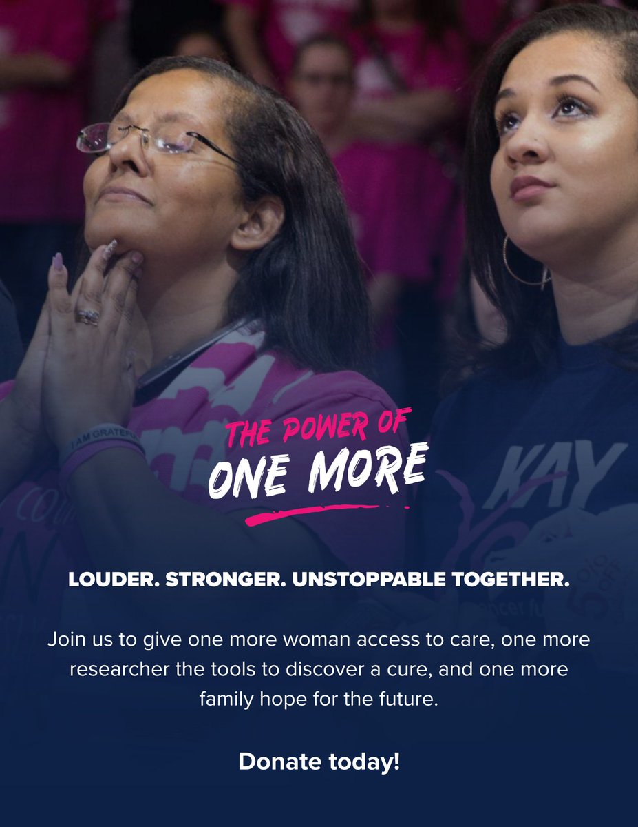 KayYowFund's tweet photo. One more week. One more chance.
We’re in the final stretch of the year — and your gift can help one more woman get the care, support, and guidance she needs.
Let’s make this moment count.
Donate: https://t.co/UjhpW2S33I
#PowerOfOneMore #BecauseItsPersonal https://t.co/oyas1cVtzD