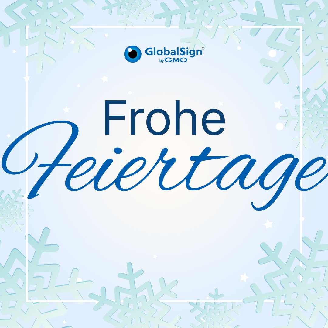 GlobalSign DE tweet media