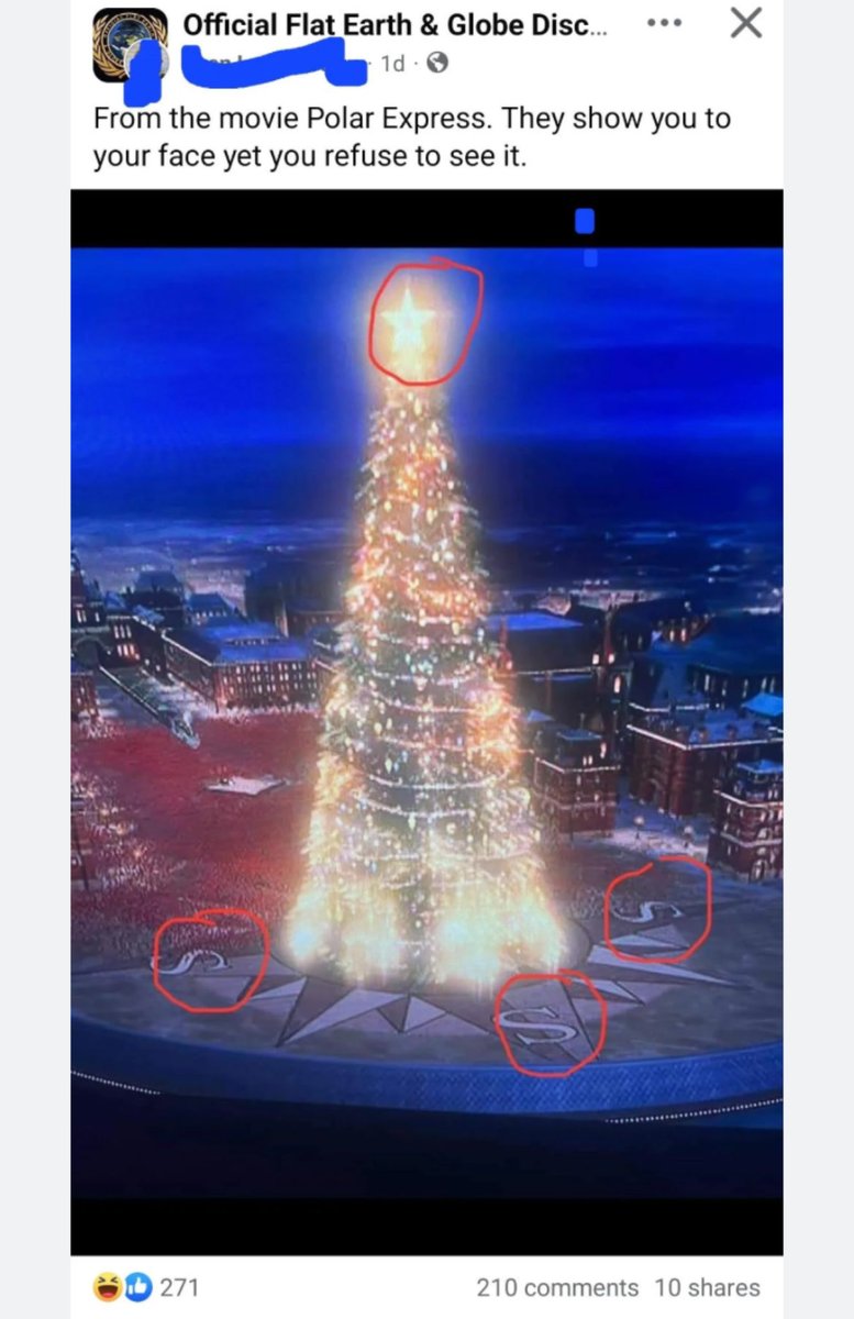 Heiligabend vor 57 Jahren: während der Apollo 8 Mission wird das berühmte Earthrise-Foto unserer Kugelerde geschossen. Und heute? Im Weihnachtsfilm „der Polarexpress“ werden „Hinweise“ für eine flache Erde gefunden🤦‍♂️ Trotzdem frohe Weihnachten euch allen:) 🎄