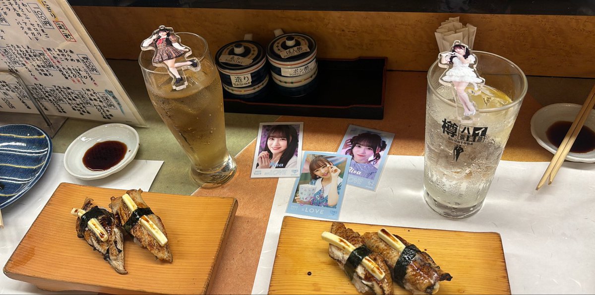 be2_79_'s tweet photo. じねんさんにうなぎバターを食べに行ったら横が莉沙担で気づいたら終電逃してた

いい時間だった https://t.co/jRDxqqElri