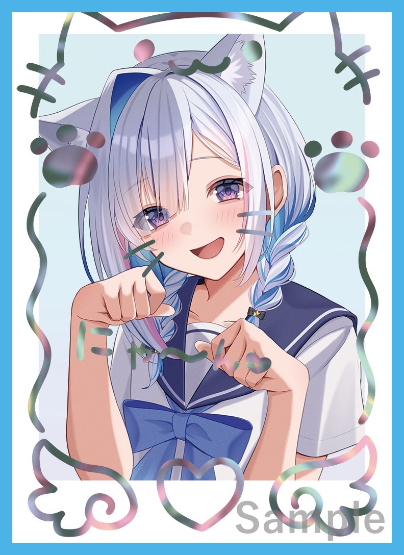 コミケ/C107/Web頒布 新作情報
「かなた」のスリーブとプレイマットになります。イラストはなめたけこ様(@na_mtk5)になります! 