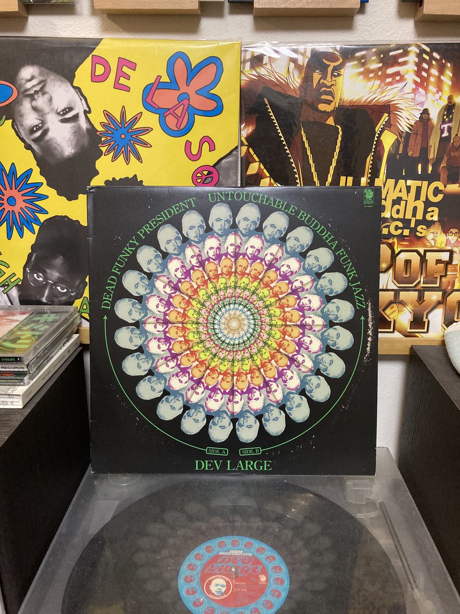 邦楽 DEV LARGE DEAD FUNKY PRESIDENT DEV LARGE / Dead Funky President (12) / Hustler Bose | WAXPEND RECORDS