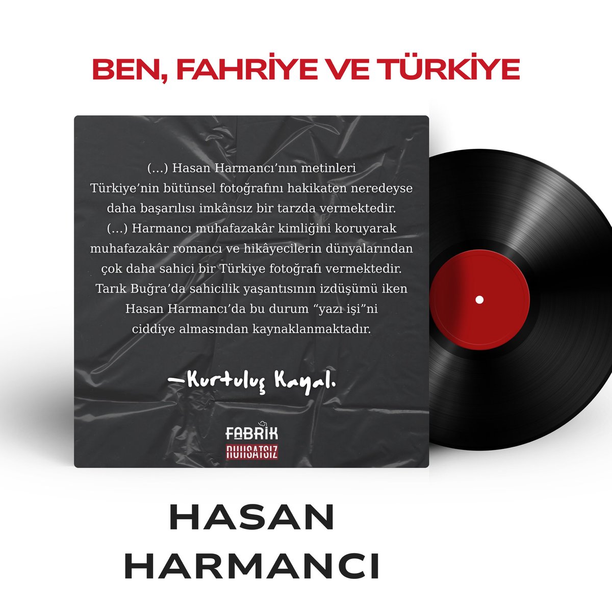 📚✍🏼 Yazarımız Hasan Harmancı’nın imzaladığı kitaplara yalnızca imza değil, okura özel ithaf müzikler de eklediğini biliyor muydunuz?

🎶 “Ben, Fahriye ve Türkiye” 🎶

#YeniBirKumaş 🏭