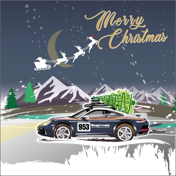 Merry Christmas to all my friends, family, and everyone who popped by at one of my pop-up shops at a cars &amp; coffee meet.
A special thankyou to anyone who purchased or reveived a @robertlloydarty original. 
Thanks to all my suppliers ... lets do it all again next year. ❤️

#xmas