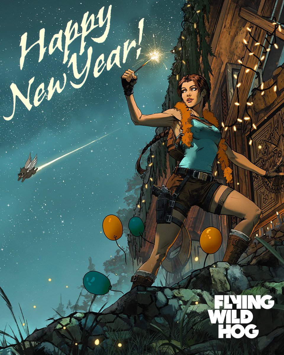 Flying_Wild_Hog's tweet image. We wish you a very happy new year, full of positive action, good adventures and even bigger bounty.