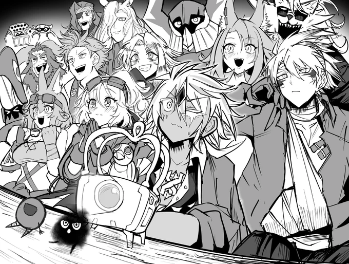 白の物語
毎月描いてたやつまとめ 