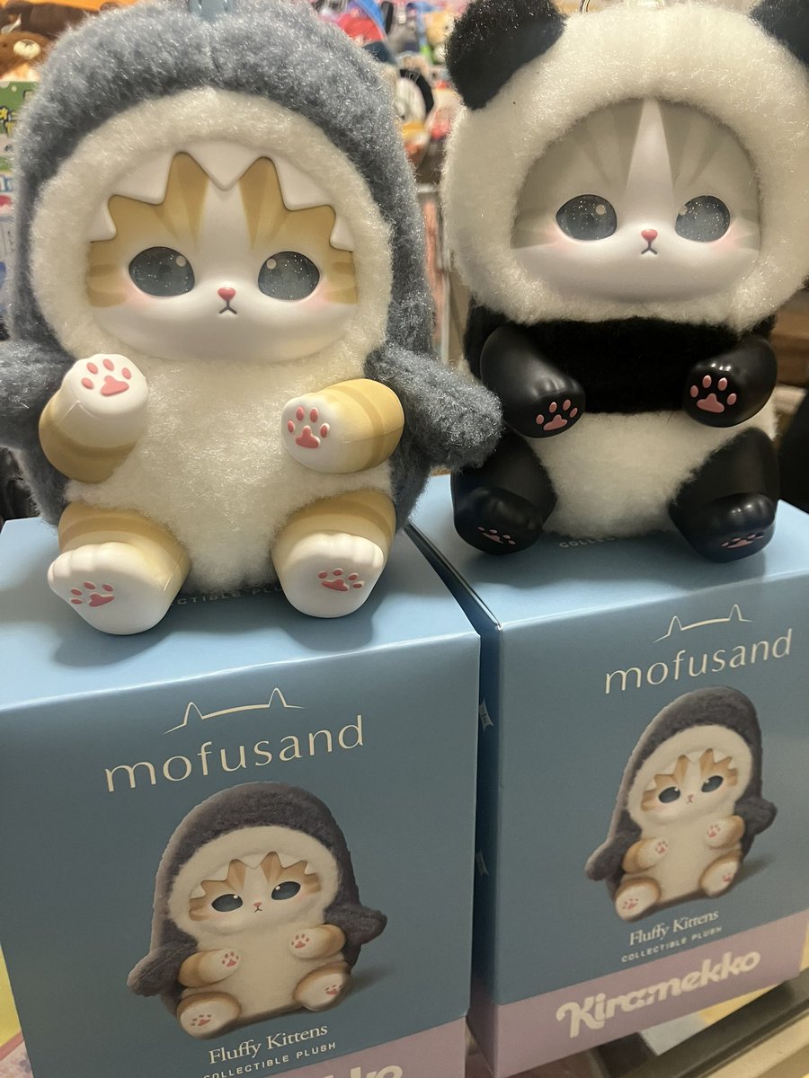 mofusand Kiramekko パンダにゃん くまにゃん さめにゃん mofusand Kiramekko パンダにゃんくまにゃんうさにゃん セット - メルカリ