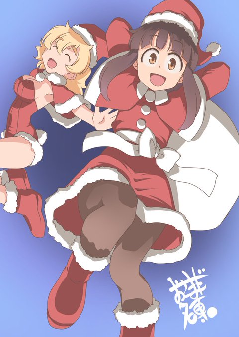 間に合った!
困ったときの落ちてる構図!

空からサンタ!2025 | おさまだ名菓 #pixiv https://t.co/q6BRdue2xS 
高解像度版はファンボ100円プランにて
https://t.co/Kl1uNEejDg 