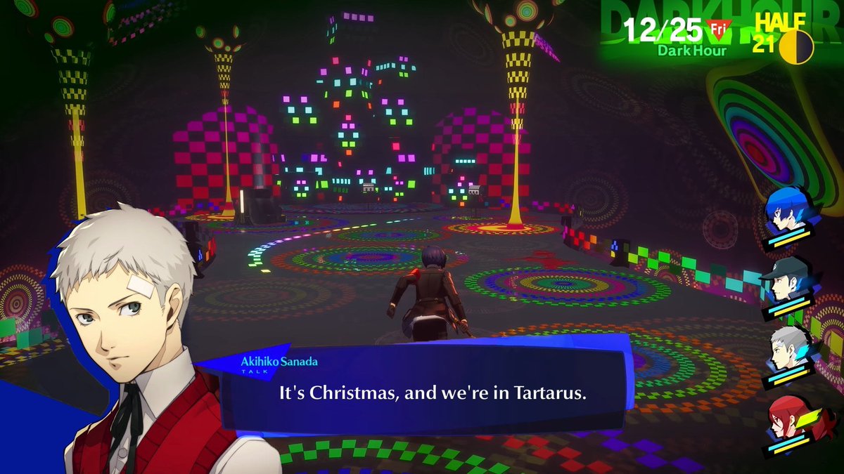 when it's christmas and you are in tartarus
