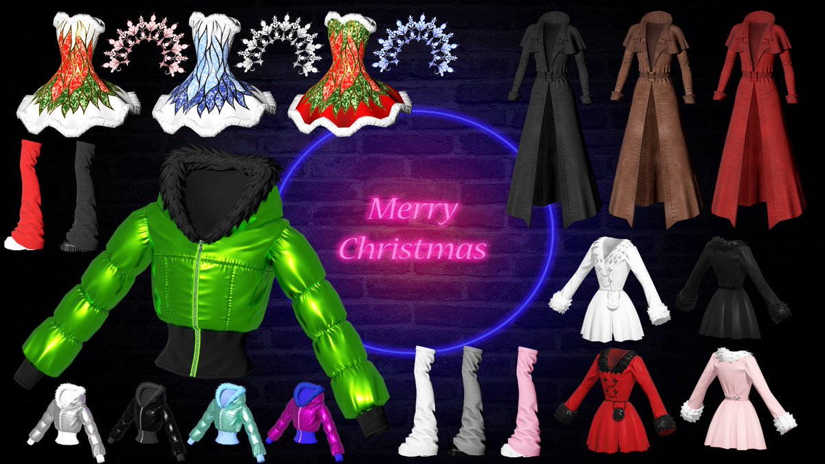 I haven't had time to post anything so here are my recent items! I wish you all a Merry Christmas and Happy Holidays! ❤️

#Roblox #RobloxUGC #UGCcreator #RobloxUGCConcept #RobloxDev #RobloxDevs 

Links:
Puffer jackets -> roblox.com/catalog?Keywor…

Vintage coats ->