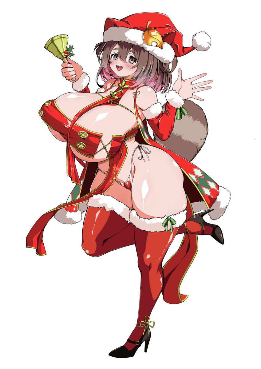 本渡たぬき様二度目のリクエストありがとうございました!! メリークリスマス🎄
#絵ろなー #skeb 