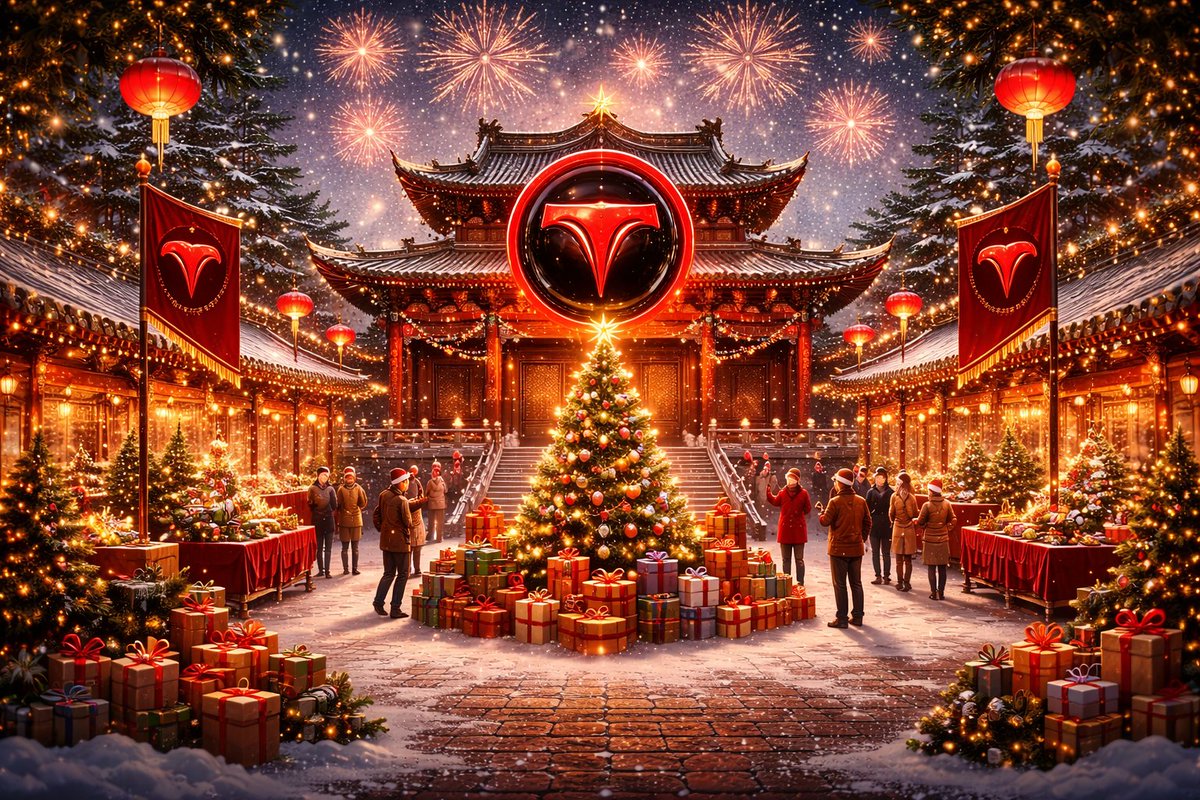 节日的光辉因社区、文化与雄心而闪耀。
TassHub China 祝愿大家繁荣昌盛，前程进步. #Christmas  <a href="/CryptoSenius/">Senius</a> <a href="/TassHubCEO/">Burning</a> <a href="/TasshubCOS/">Adrian - TassHubCOS</a>  <a href="/TassHubCrypto/">TassHub</a>  <a href="/TassHubSpicy/">TassHub</a>  <a href="/TassHubCMO/">OnlyUpFrumHere</a> <a href="/tasshubCOO/">Jake TassHub COO</a> <a href="/Nick_TassHub_/">_Nickk_</a>