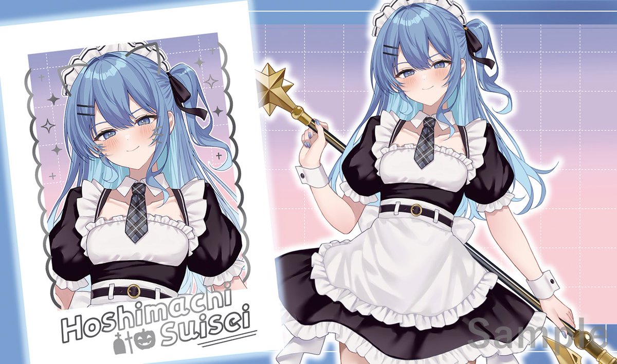 コミケ/C107/Web頒布 新作情報
「すいせい」のスリーブとプレイマットになります。イラストはこはく様(@coha350)になります! 