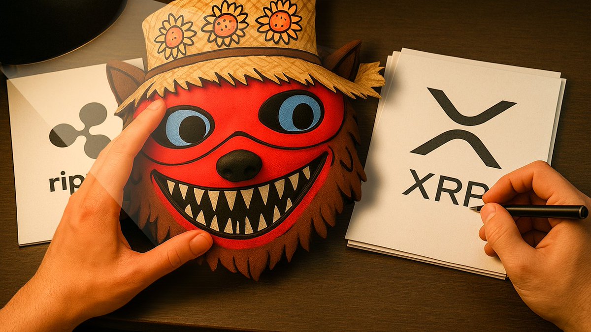 katzwallet's tweet photo. For years, XRP holders talked about a strange figure called Bearableguy123.

A masked cartoon bear whose posts kept lining up with real events.

November warnings, political shifts, market turns, even moments tied to Ripple itself.

Was he just an artist — or someone who knew the script ahead of time?

This video breaks down who Bearableguy123 might be, how his symbols matched real-world events, and why many believe his posts followed a repeating cycle most people missed.

👉 Watch now: https://t.co/stmzrHesF2