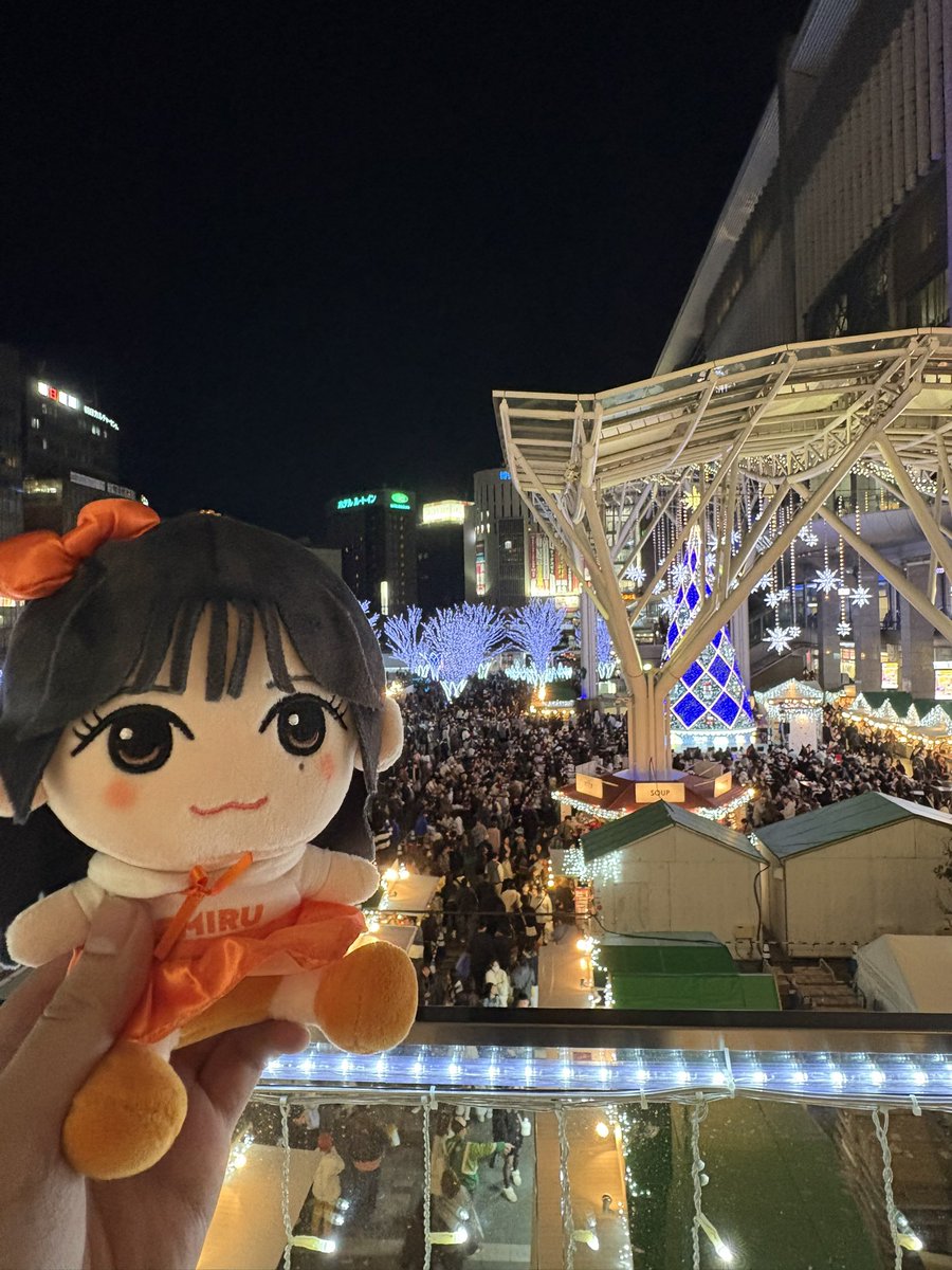 全部叶うと良いね！ メリークリスマス！🎄in博多駅