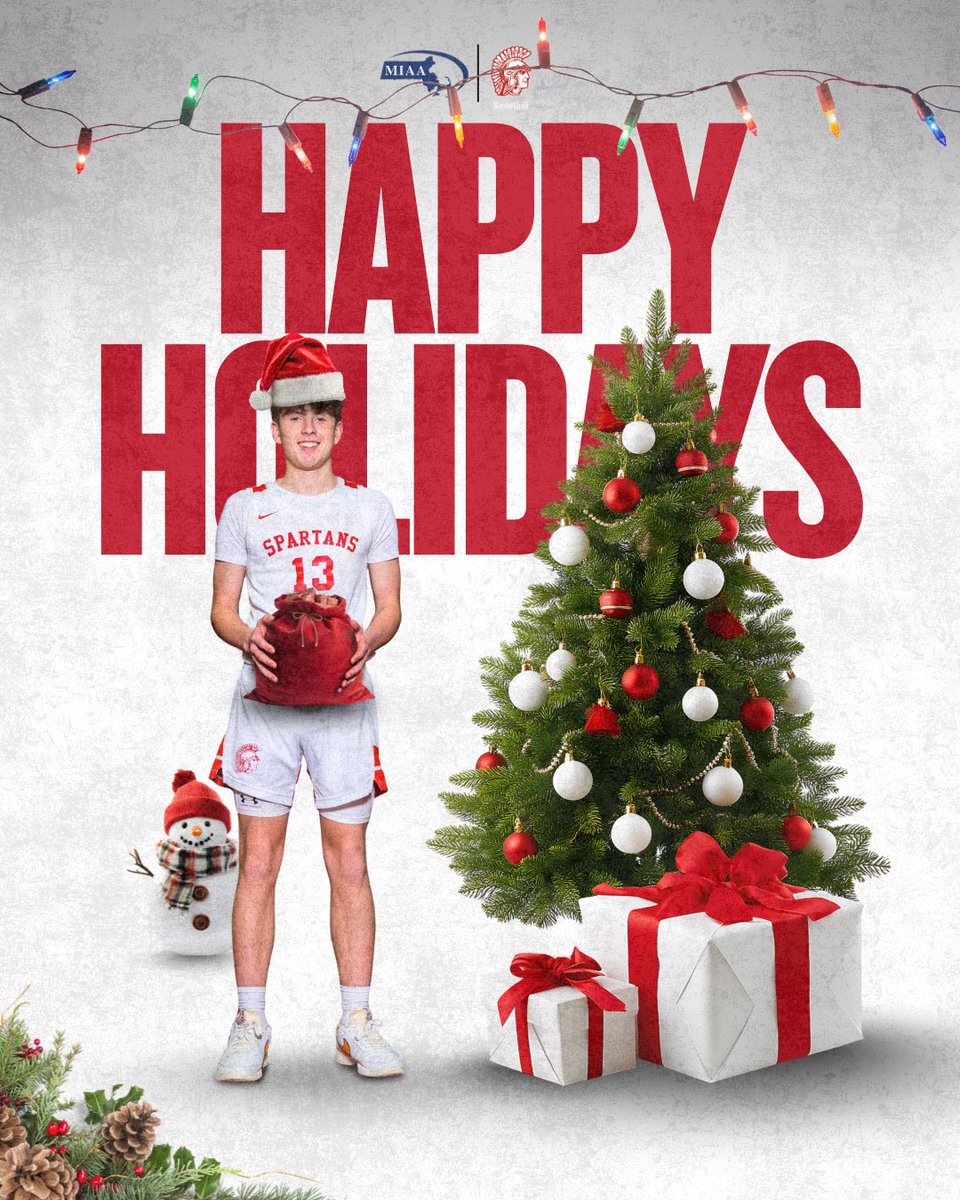Happy Holidays from our basketball family to yours! 💪🎄❤️