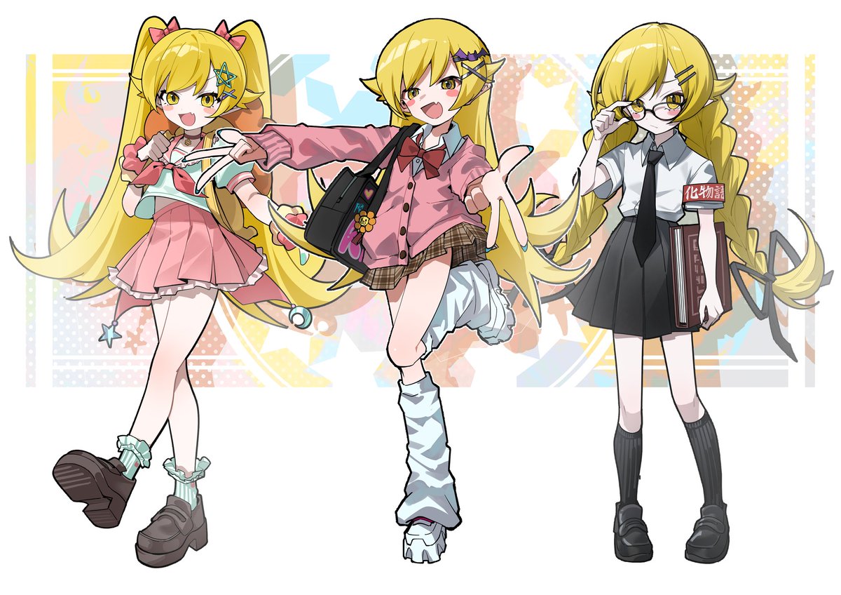 学生忍野忍
#物語シリーズ