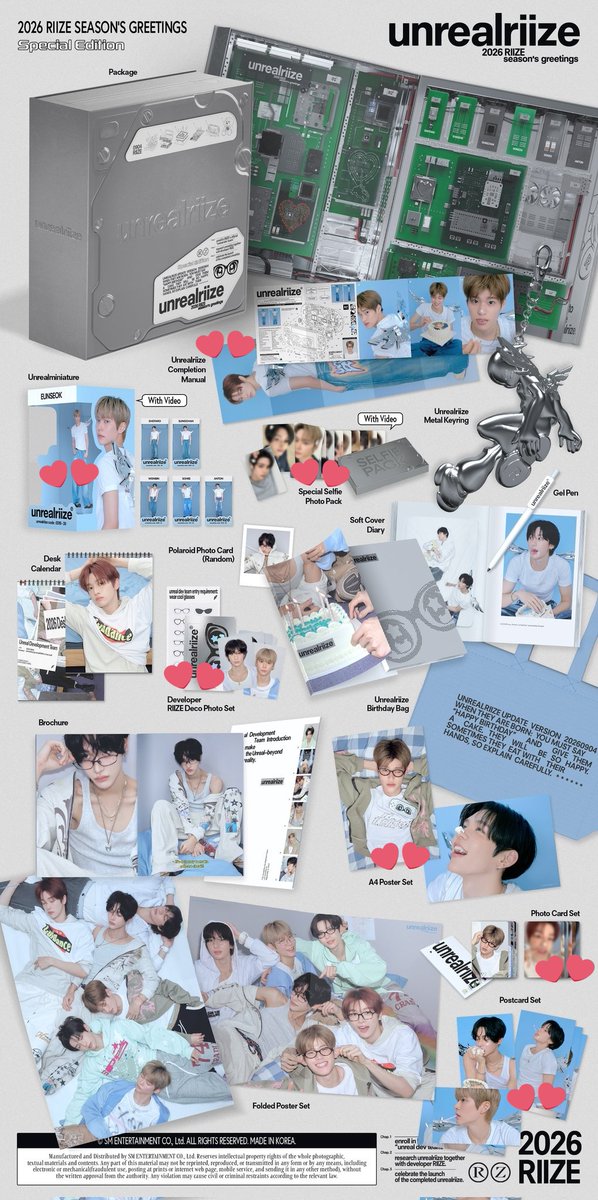 georae_Dragon's tweet photo. 라이즈 2026 시그 분철
Riize 2026 season greeting
찢어야 하는 품목 제외 분철합니다
하트 표시 + 케타포 특전
⭕️쇼타로 shotaro 0.8⭕️
가방 0.6
젤펜 0.2
브로슈어 0.3
포스터세트 0.4
*재배비 별도

https://t.co/yWwyNXTmpQ
오픈톡 주세요! https://t.co/AO2aMDt6MF