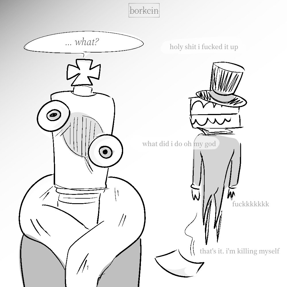 borkcin's tweet image. immediately rushed to make this
#TheAmazingDigitalCircus #TADC