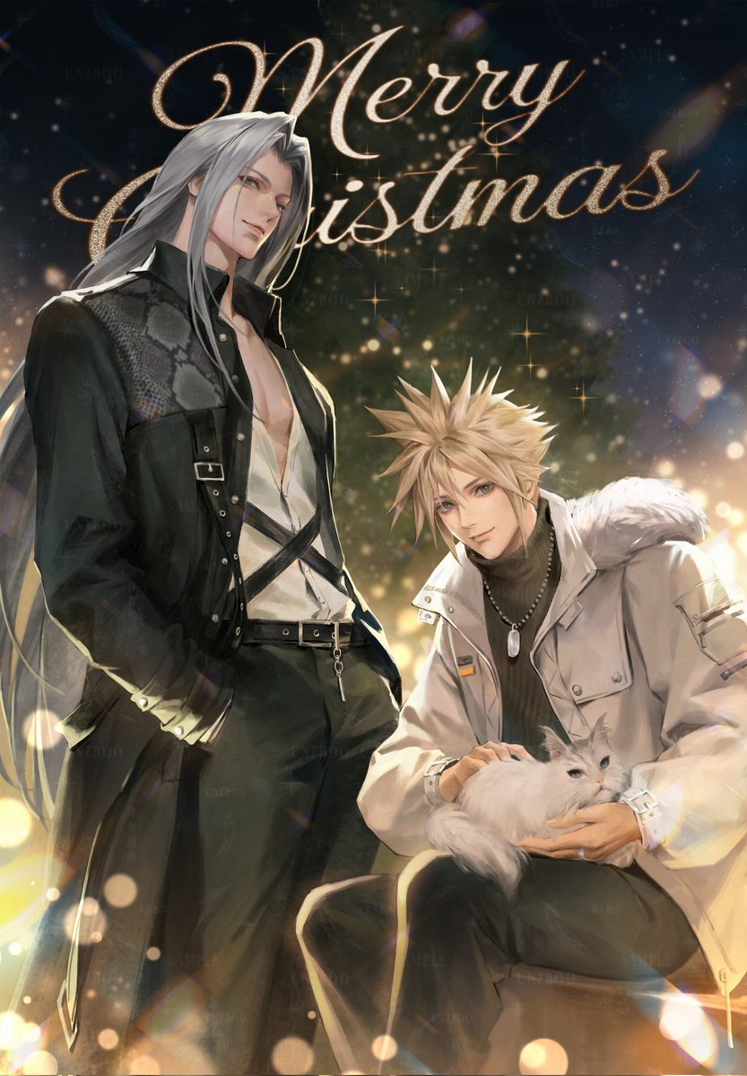PcIPkcVza2wCgIH's tweet image. Marry Christmas❤️ The commissioned artist is named @JiyuB_  #sefikura  #セフィクラ